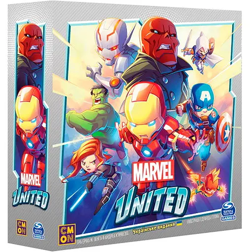 Настольная игра Geekach Games Marvel United: Украинское издание (Marvel United: Ukrainian edition) (укр.) (GKCH035MU) - фото 1