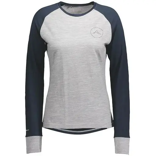 Термокофта Scott W Defined Merino Blue/Grey Melange L (1081-277793.7037.008)