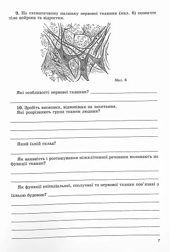 Біологія 8 клас. Зошит для лабораторних робіт і дослідницького практикуму - фото 4