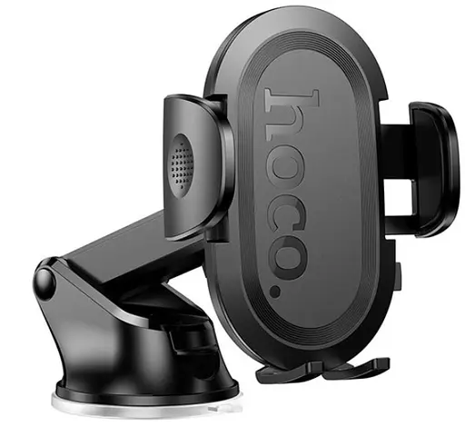 Автомобильный держатель с креплением на присоску Hoco H54 магнитный держатель для телефона в машину Черный - фото 5