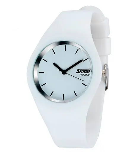 Годинник Skmei Rubber White 9068C - фото 3