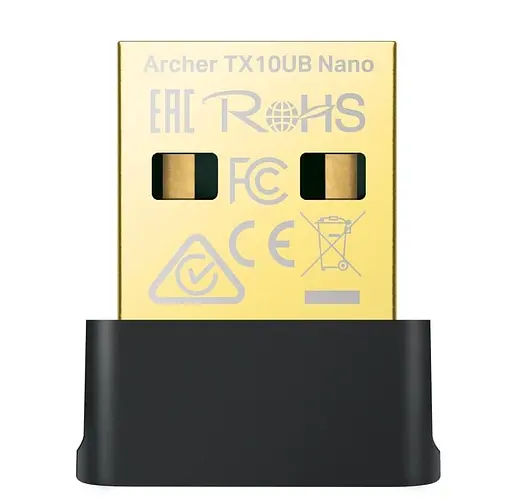 WiFi-адаптер TP-Link WiFi Archer TX10UB nano AX900, USB, BT5.3 (ARCHER-TX10UB-NANO) - фото 1