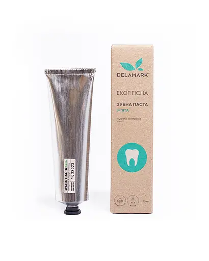 Зубна паста М'ятна свіжість De La Mark 80 мл - фото 1