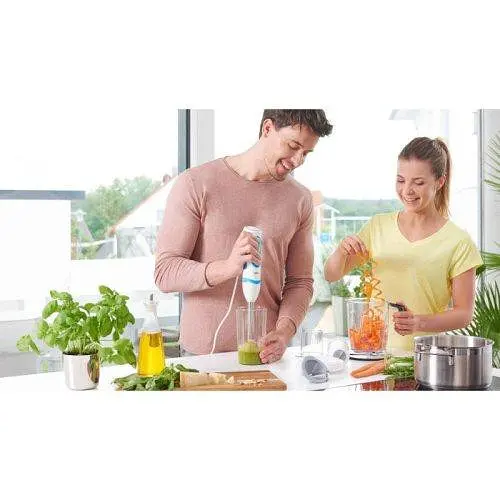 Погружной блендер Braun MQ 5260 WH/BL - фото 7