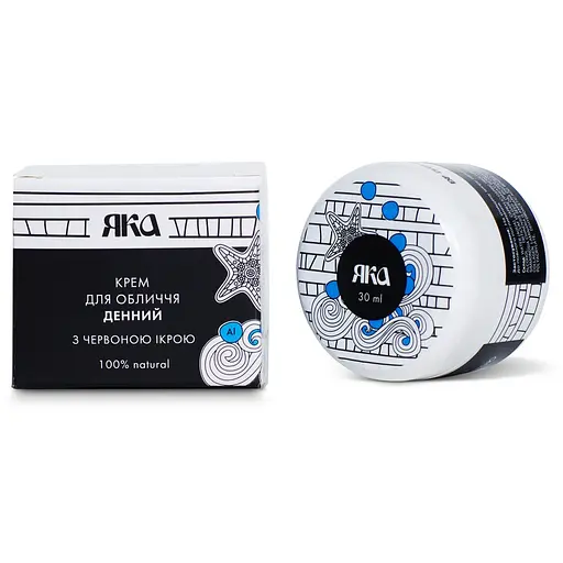 Крем дневной с красной икрой Витамины и минералы ЯКА 30 мл - фото 1
