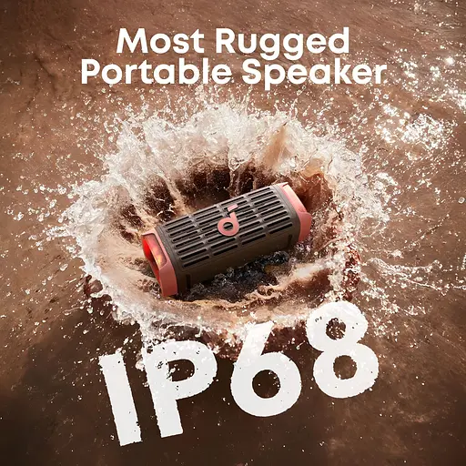 Портативна акустика Anker SoundCore Boom 3i Brown (7149473) - фото 6