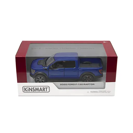 Металевий інерційний пікап Ford F-150 Raptor 5", відкриваються двері (В асортименті) - фото 2