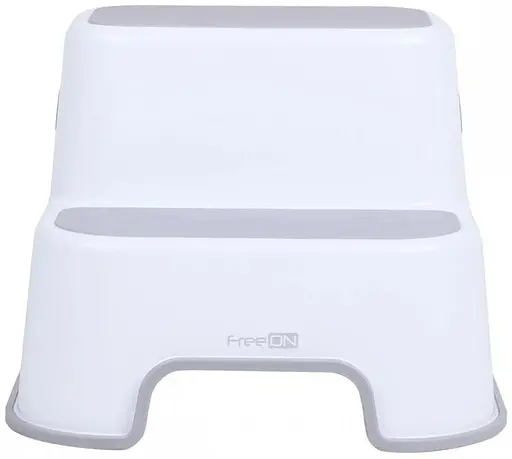 Ступени для ребенка в ванную FreeOn White-Grey - фото 2
