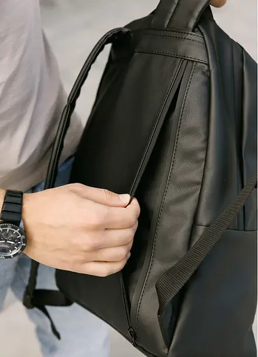 Мужской рюкзак Sambag ZARD Х черный 40 х 28 х 14 см (25428001m) - фото 8