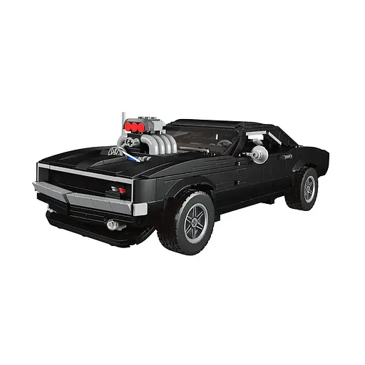 Конструктор дитячий Спортивний автомобіль Brick Set Black 1439 шт. - фото 3
