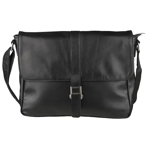 Кожаная мужская сумка через плечо TARWA 37х30х11 см sum0025812 - фото 2