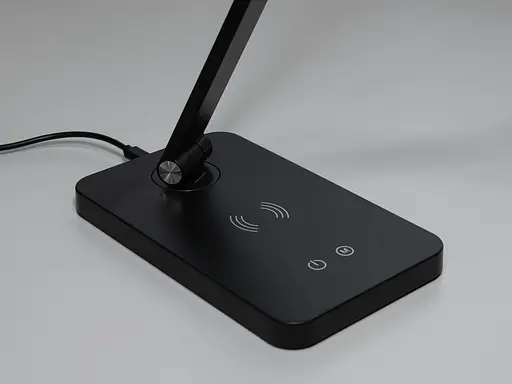 Лед настольная сенсорная лампа в для рабочего стола, 5 Вт, черный - фото 3