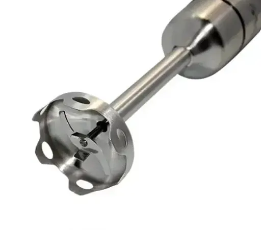 Заглибний портативний блендер HM-8046 нержавіюча сталь 1000 Вт Сірий з Чорним - фото 3