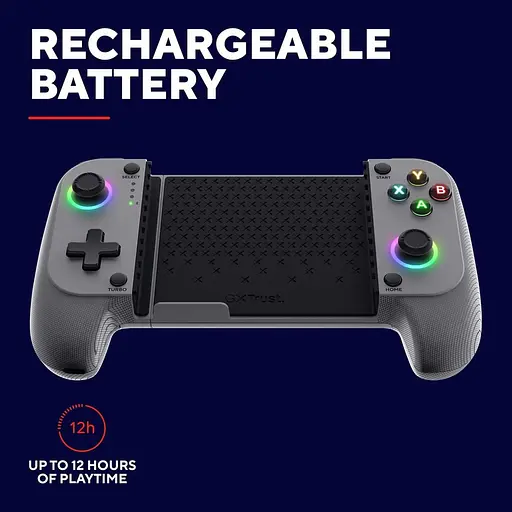 Геймпад Trust GXT 735G Mylox Wireless mobile Gaming Controller BT Grey (25649_TRUST) - фото 14