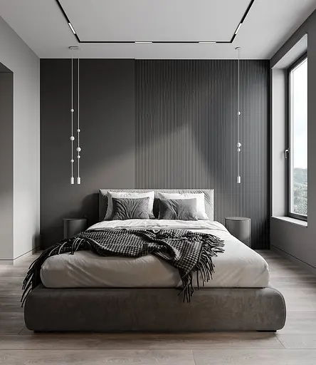 Підвісний стельовий світильник Babich Studio Sunderline 1S Black (RAL 9005) - фото 3