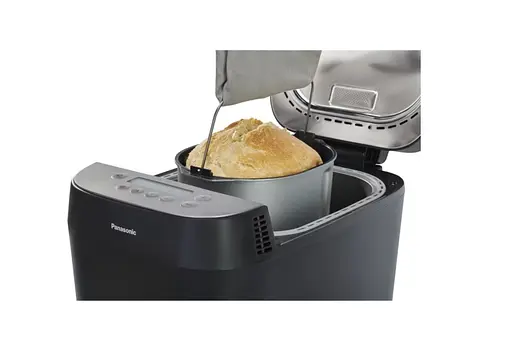 Panasonic Хлебопечка 700Вт программ-18 максимальный вес -1 кг форма-круг пластик черный - фото 8