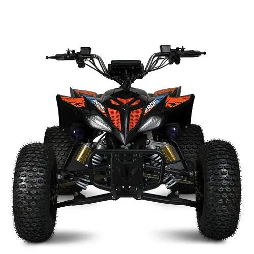 Электромобиль детский Квадроцикл E-FOX-1450-7 60V20AH до 45 км/ч до 150 кг SD Bluetooth USB свет оранжевый - фото 4