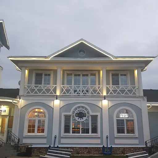 Архитектурный накладной светильник Feron DH0704 под лампу серый - фото 3