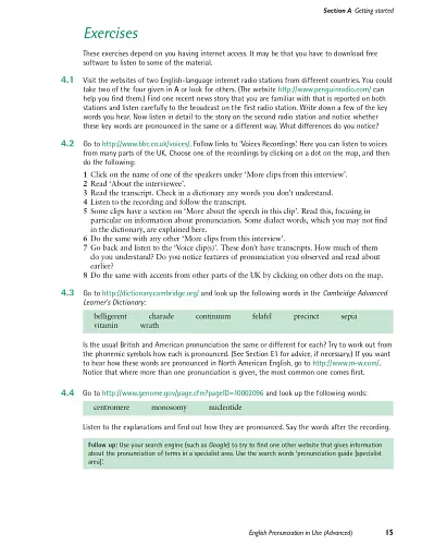 English Pronunciation in Use Advanced with Answers and Downloadable Audio - фото 9
