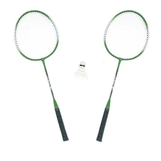 Набір для бадмінтону NE-BD-208G 2 ракетки, волан, чохол - фото 2
