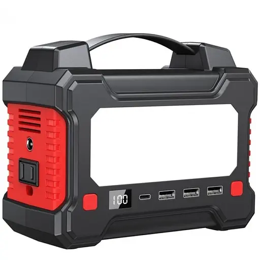 Портативная электростанция Remax Tank Series 150W Power Station RPP-325 36000 mAh 3USB/Type-C/DC/AC black