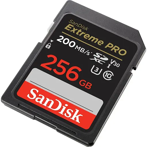 Карта памяти SanDisk 256 GB SDXC UHS-I U3 V30 Extreme PRO (SDSDXXD-256G-GN4IN) - фото 2