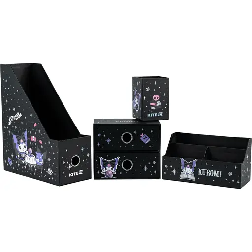 Органайзер настольный Kite Kuromi 4 предмета (HK25-357)