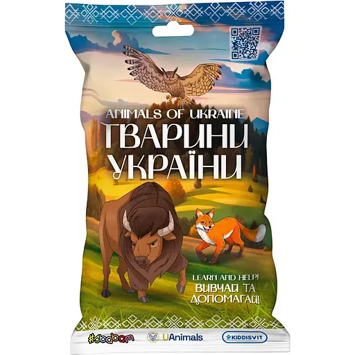Стретч-іграшка #sbabam Тварини України в асортименті (1/CN25) - фото 1