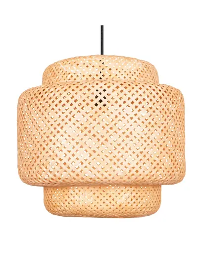 Підвісний світильник, люстра Goldlux 330635 Berta E27 1x20W IP20 Бежевий - фото 2