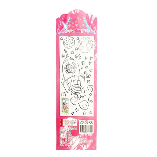 Детский набор наклеек Bambi 992327-2 для девочек, ПВХ, 33х10 см - фото 2