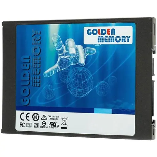 Накопитель SSD Golden Memory Sata 2.5" 120Gb 128 (GMSSD120GB) - фото 1