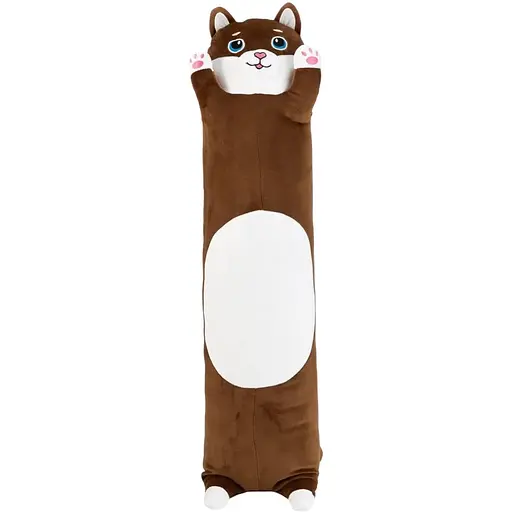 Мягкая игрушка Котик Друзяка-обнимашка 00275-4 Коричневый - фото 1