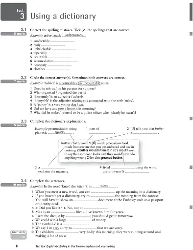 Test Your English Vocabulary in Use Pre-intermediate and Intermediate with Answers 3rd Edition - фото 4