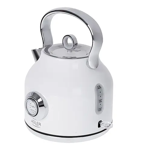 Електрочайник з термометром Adler AD 1346 White - фото 5