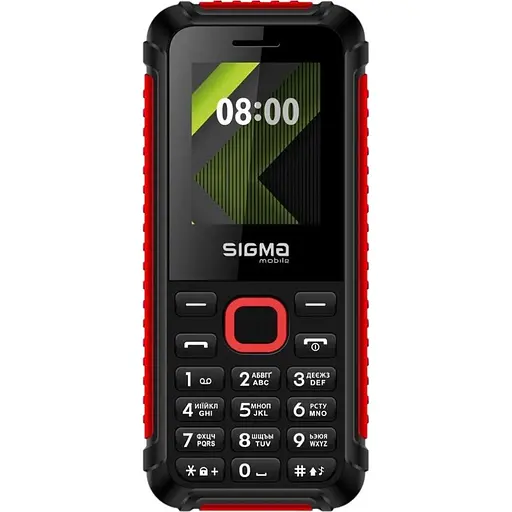 Мобільний телефон Sigma mobile X-style 18 Track Red (4827798854426)