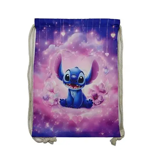 Мешок для обуви Стич, не промокает, 34x43 см, 579 (в ассортименте)