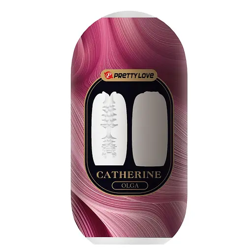 Мастурбатор Pretty Love Catherine Olga (білий) - фото 11
