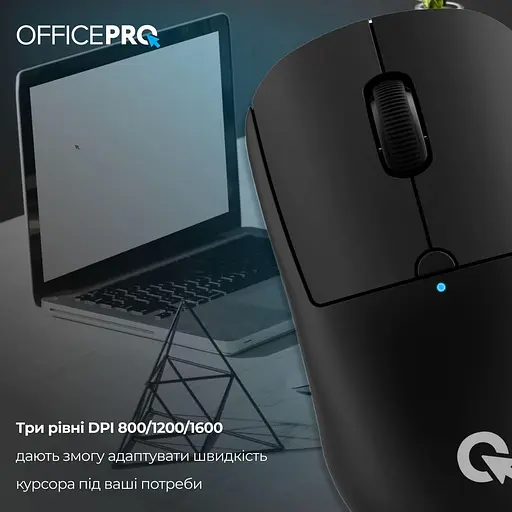 Миша OfficePro M307B Wireless (M307B) - фото 8