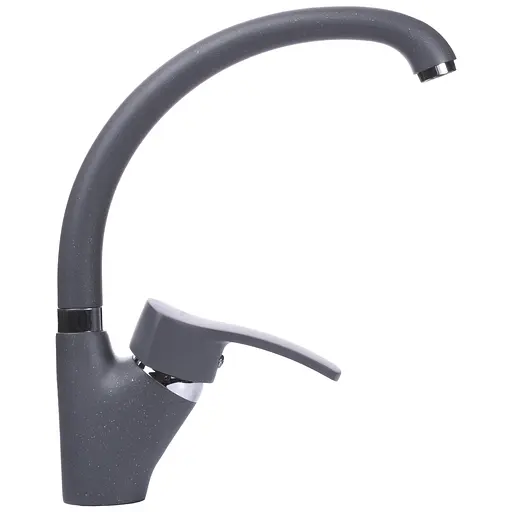 Смеситель для кухни Globus Lux GLQU-0203S-BIG-3-Titanium Графит - фото 3