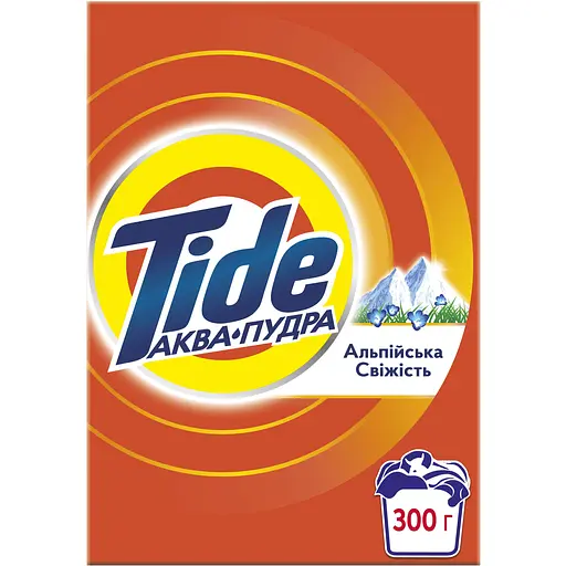 Стиральный порошок Tide Аква-Пудра Альпийская свежесть 300 г