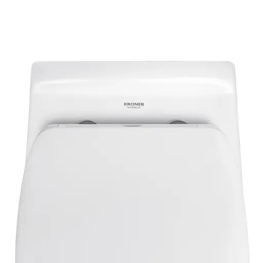 Унитаз подвесной Kroner Oker WHI533536 RIMLESS безободковый с сиденьем (KO533536WHIR), Белый - фото 9
