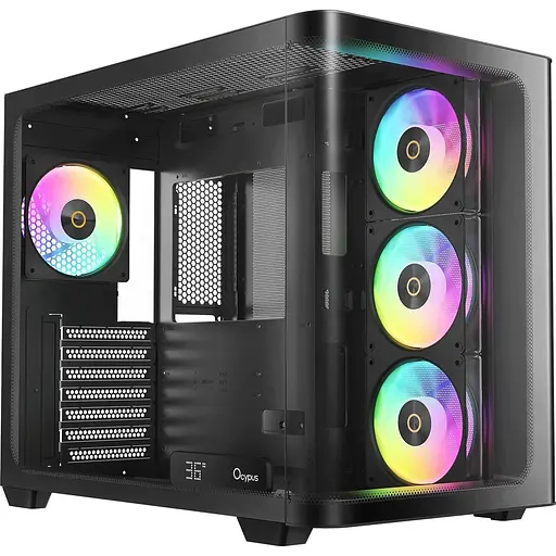 Корпус Ocypus IOTA C70 Curve ARGB Digital Black (IOTA-C70-BKD400CD-GL) - фото 1