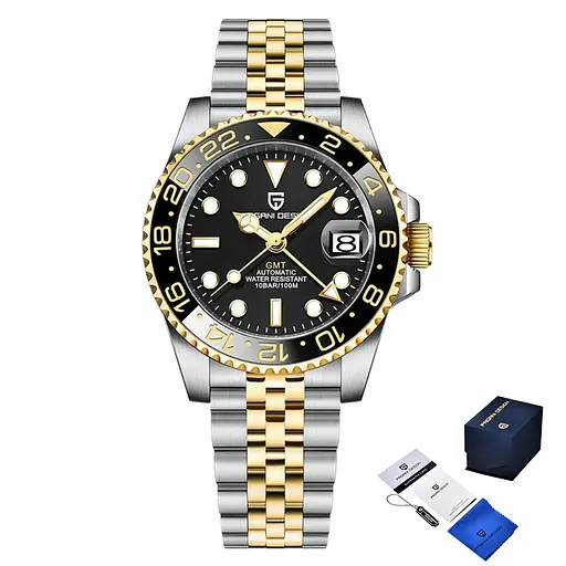 Годинник Pagani Design PD-1662 Silver-Gold