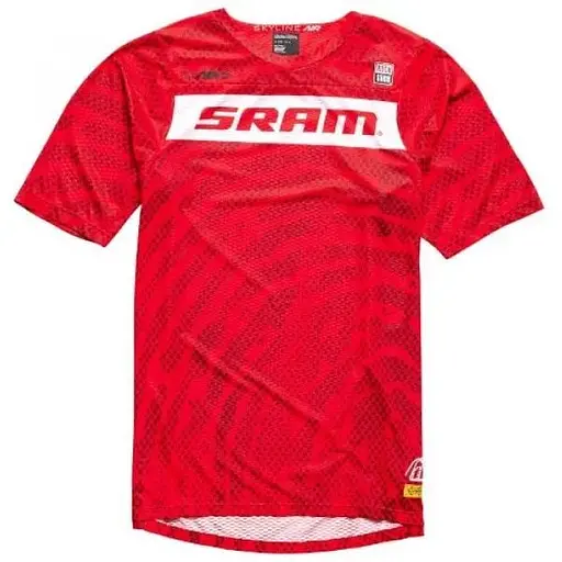 Велоджерси Troy Lee Designs Skyline Air SS Jersey Sram Roost Fiery Red XL (1106-337498015)