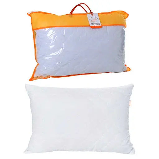 Подушка "Сон казака" 50х70 см белый, микрофибра стеганная 2010060