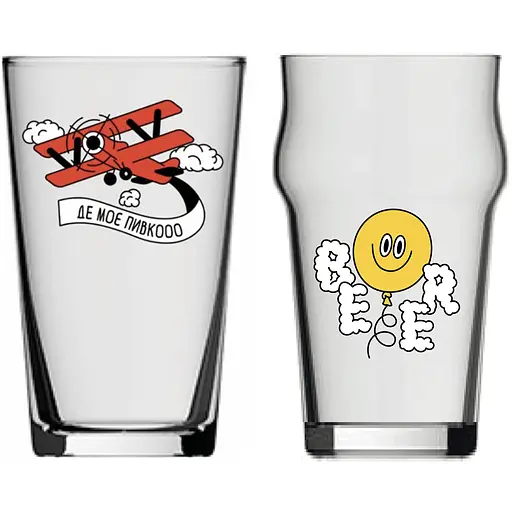 Набір келихів для пива Concept Glass Beer Passion 2 шт. (BP/8814)