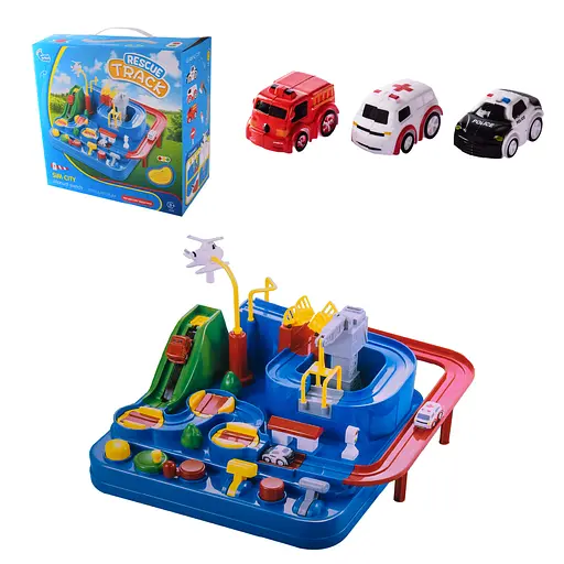 Паркінг 787-4 3 машинки, в кор. - 33х17.5х33 см (6900001628231) - фото 1