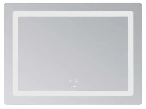 Дзеркало Lidz Kubis (KU2) 900х700 мм з LED-підсвічуванням Touch LD78LF90448452 - фото 2