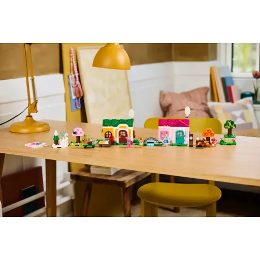 Уценка. Конструктор LEGO Animal Crossing Творческие дома: сезоны развлечений 814 деталей (77057) - фото 10
