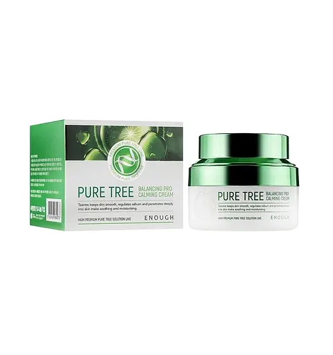 Крем для лица Чайное дерево Pure Tree Balancing Pro Calming Cream Enough 50 мл - фото 2
